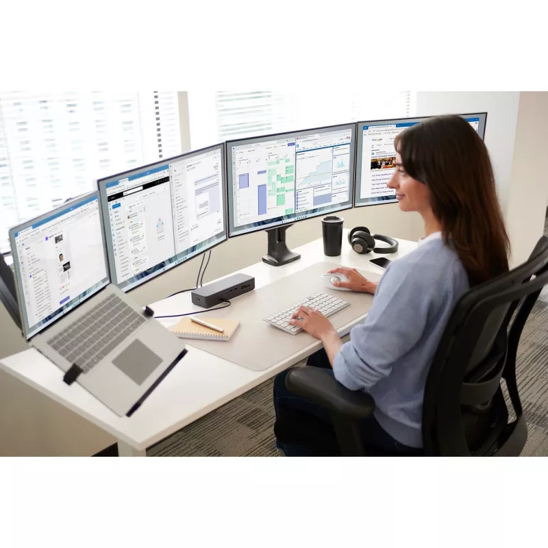Braccio per doppio monitor Kensington SmartFit One-Touch K59601WW