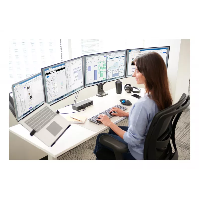 Braccio per doppio monitor Kensington SmartFit One-Touch K59601WW