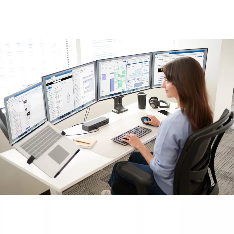 Braccio per doppio monitor Kensington SmartFit One-Touch K59601WW
