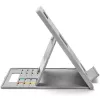 Kensington SmartFit Easy Riser Go – supporto rialzante ergonomico regolabile e base di raffreddamento per laptop fino a 14 pollici