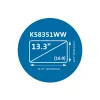 Kensington MagPro filtro privacy magnetico per laptop 13,3 pollici (16:9)