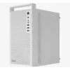 Case PC AEROCOOL PGS CS-109-G-WT-v1 Mini Tower SPCC bianco — microATX, fino a 26 cm GPU, FRGB, frontale Mesh