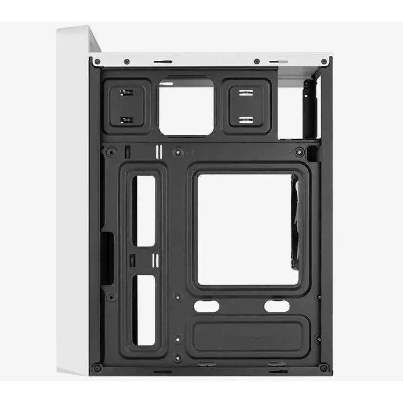 Case PC AEROCOOL PGS CS-109-G-WT-v1 Mini Tower SPCC bianco — microATX, fino a 26 cm GPU, FRGB, frontale Mesh