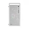 Case PC AEROCOOL PGS CS-109-G-WT-v1 Mini Tower SPCC bianco — microATX, fino a 26 cm GPU, FRGB, frontale Mesh