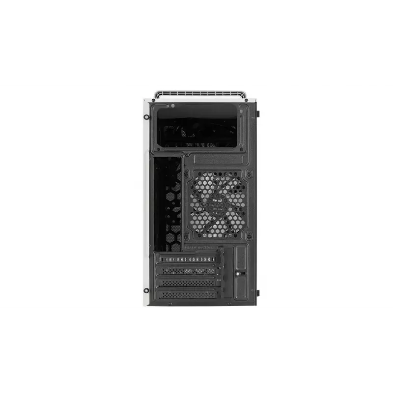 Case PC AEROCOOL PGS CS-109-G-WT-v1 Mini Tower SPCC bianco — microATX, fino a 26 cm GPU, FRGB, frontale Mesh