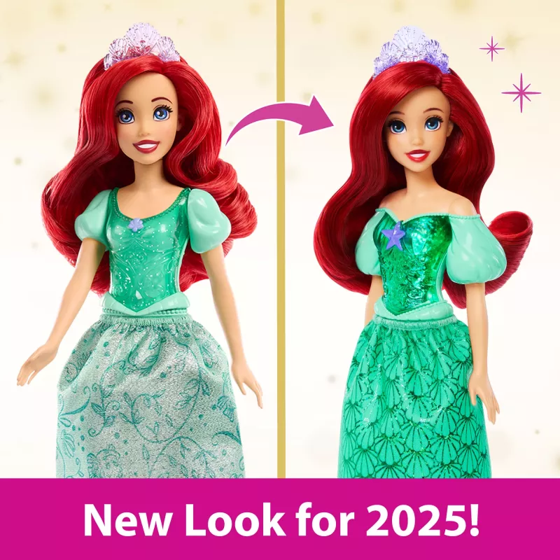 Bambola moda Mattel Disney Princess Ariel bambola 279,4 mm