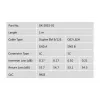 DIGITUS cavo patch in fibra ottica, LC su SC OS2, Singlemode 9/125 µm, Duplex, lunghezza 1 m