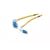 DIGITUS cavo patch in fibra ottica, LC su SC OS2, Singlemode 9/125 µm, Duplex, lunghezza 1 m