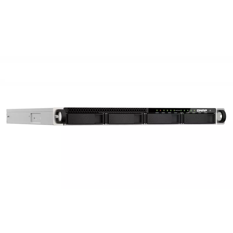 QNAP TS-h987XU-RP NAS Rack (1U) Intel Xeon E E-2334 16 GB DDR4 QuTS hero Black, argento