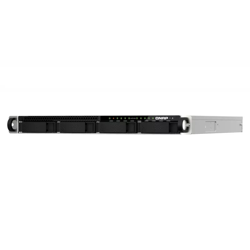 QNAP TS-h987XU-RP NAS Rack (1U) Intel Xeon E E-2334 16 GB DDR4 QuTS hero Black, argento