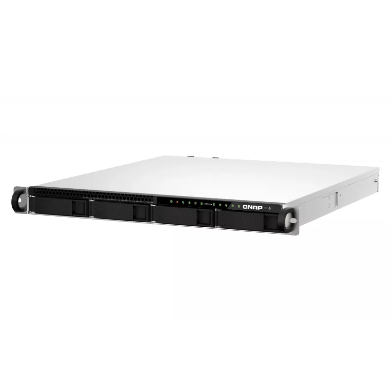 QNAP TS-h987XU-RP NAS Rack (1U) Intel Xeon E E-2334 16 GB DDR4 QuTS hero Black, argento