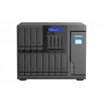 QNAP TS-1655 NAS Tower Intel Atom® C5125 8 GB DDR4 0 TB QNAP Turbo System nero