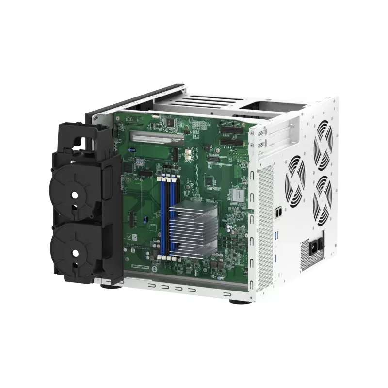 QNAP TS-1655 NAS Tower Intel Atom® C5125 8 GB DDR4 0 TB QNAP Turbo System nero