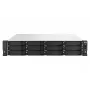 QNAP TS-h1887XU-RP NAS Rack (2U) Intel Xeon E E-2334 16 GB DDR4 0 TB QuTS hero Black, bianco