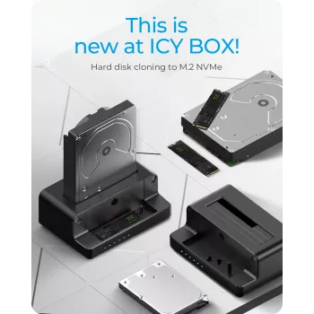 ICY BOX IB-2914MSCL-C31 USB 3.2 Gen 2 (3.1 Gen 2) Type-C nero