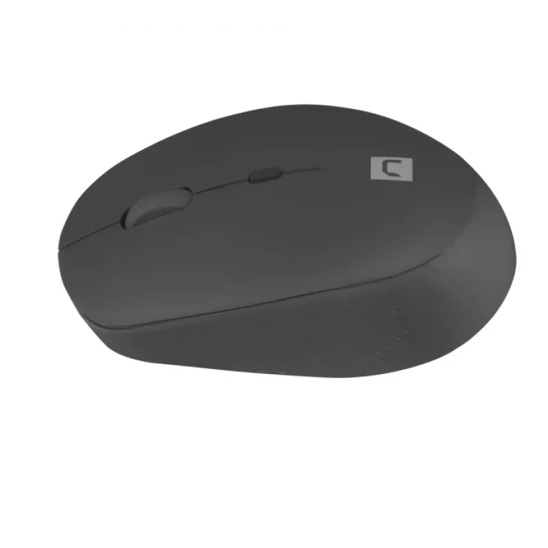 Mouse ottico wireless Bluetooth NATEC Harrier 2, per destrorsi, 1600 DPI, Bluetooth 5.1, nero