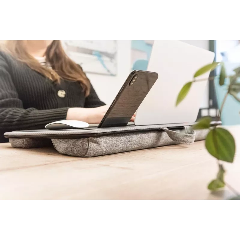Supporto da scrivania per notebook DIGITUS fino a 17 pollici con slot mobile, tappetino mouse