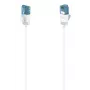 Hama Flexi-Slim 00200688 cavo di rete, Cat6a, U/UTP, 10 Gbit/s, 0,75 m, bianco