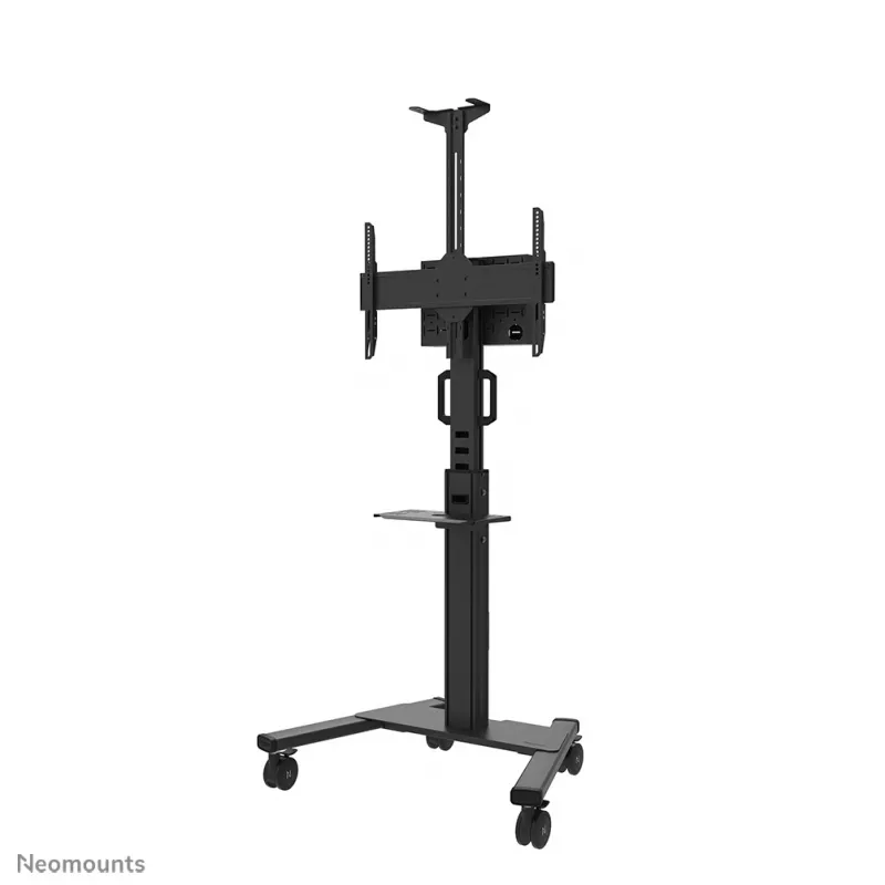Neomounts Select AFLS-825BL1 kit video e multimediale (ripiano per telecamera, ripiano AV, adattatore Logitech Rally Bar (Mini)) per FL50S-825BL1, max 9 kg, acciaio, nero