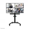 Neomounts Select AFLS-825BL1 kit video e multimediale (ripiano per telecamera, ripiano AV, adattatore Logitech Rally Bar (Mini)) per FL50S-825BL1, max 9 kg, acciaio, nero