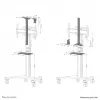 Neomounts Select AFLS-825BL1 kit video e multimediale (ripiano per telecamera, ripiano AV, adattatore Logitech Rally Bar (Mini)) per FL50S-825BL1, max 9 kg, acciaio, nero