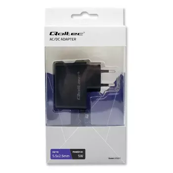 Alimentatore Qoltec 51021 per interni nero 220–240 V cavo 1,4 m