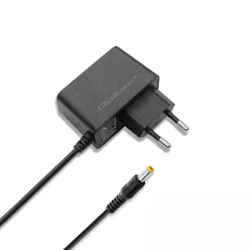 Qoltec 51021 alimentatore a spina 5 W, 5 V, 1 A, 5,5x2,5 mm