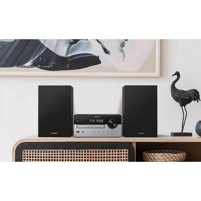 Micro impianto Hi-Fi Philips TAM4205 60 W nero, argento