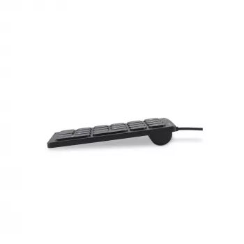 Tastierino numerico con filo Kensington, USB, 21, laptop/PC, nero