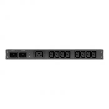APC Automatic Transfer Switch AP4423A - (8x) C13 + (1x) C19, 3680W, montaggio rack, 1U