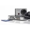 DIGITUS lettore di schede USB 3.0, supporta schede MS/SD/SDHC/MiniSD/M2/CF/MD/SDXC, cavo di collegamento USB-A 1M