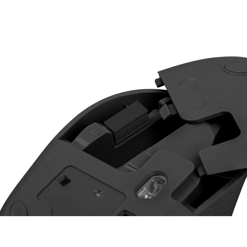 Mouse ottico wireless NATEC NMY-2000, RF 2,4 GHz, 1600 DPI, 3 tasti, batteria AA