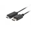Adattatore per cavo LANBERG DisplayPort HDMI nero