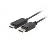 Adattatore per cavo LANBERG DisplayPort HDMI nero