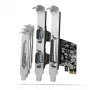 Axagon PCEA-PSN PCIe - adattatore 1 porta parallela e 2 porte seriali 250 kbps con SP & LP