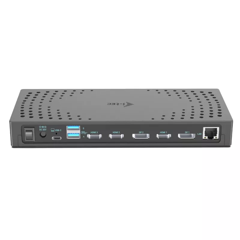 i-tec USB 3.0 / USB-C / Thunderbolt, docking station 3x 4K Gen 2 + Power Delivery 100W