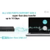i-tec USB 3.0 / USB-C / Thunderbolt, docking station 3x 4K Gen 2 + Power Delivery 100W
