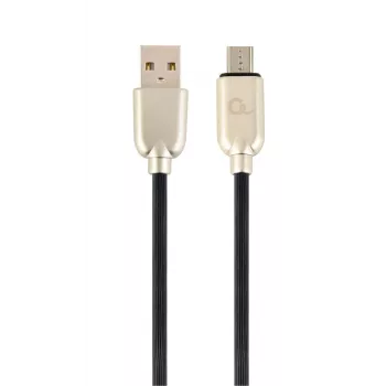 Cavo di ricarica e dati GEMBIRD Premium in gomma Micro-USB 2 m - nero