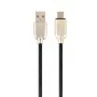 Cavo di ricarica e dati GEMBIRD Premium in gomma Micro-USB 2 m - nero