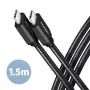 Cavo USB Axagon BUCM3-CM15AB 1,5 m USB 3.2 Gen 1 nero
