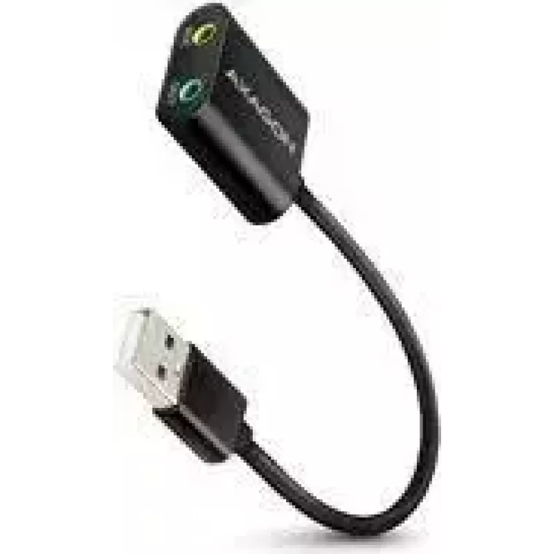 Adattatore audio USB esterno AXAGON ADA-12 con 1x jack da 3,5 mm per cuffie e microfono