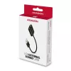 Adattatore audio USB esterno AXAGON ADA-12 con 1x jack da 3,5 mm per cuffie e microfono