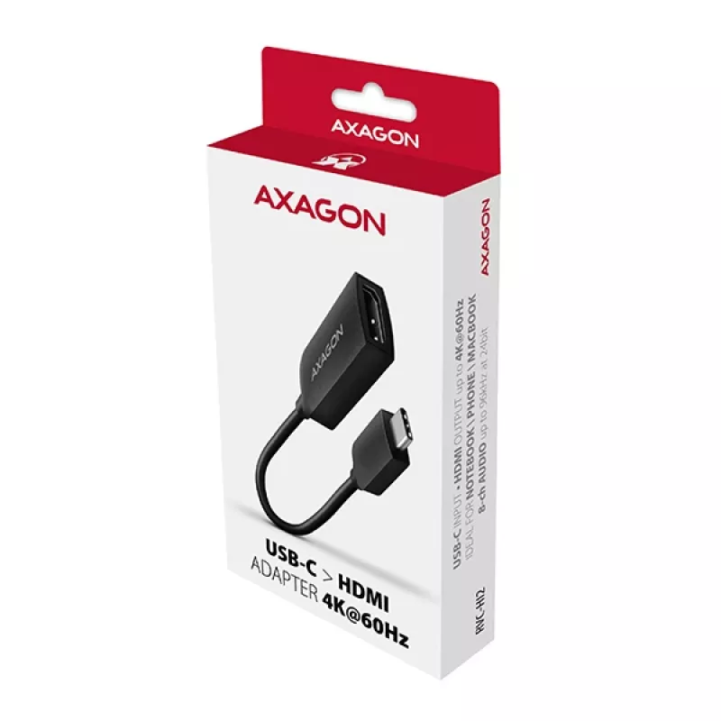 Axagon RVC-HI2M adattatore USB-C -> HDMI 2.0a 4K/60Hz HDR10
