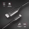 Axagon RVC-HI2MC cavo USB-C -> HDMI 2.0a 1,8 m, 4K/60Hz HDR10