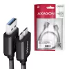 Axagon BUMM3-AM10AB SPEED cavo Micro-B USB <> USB-A 3.2 Gen 1 1 m