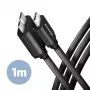 Cavo USB Axagon BUMM3-CM10AB Micro-USB B a USB C 1 m nero
