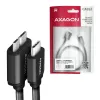 Cavo USB Axagon BUMM3-CM10AB Micro-USB B a USB C 1 m nero