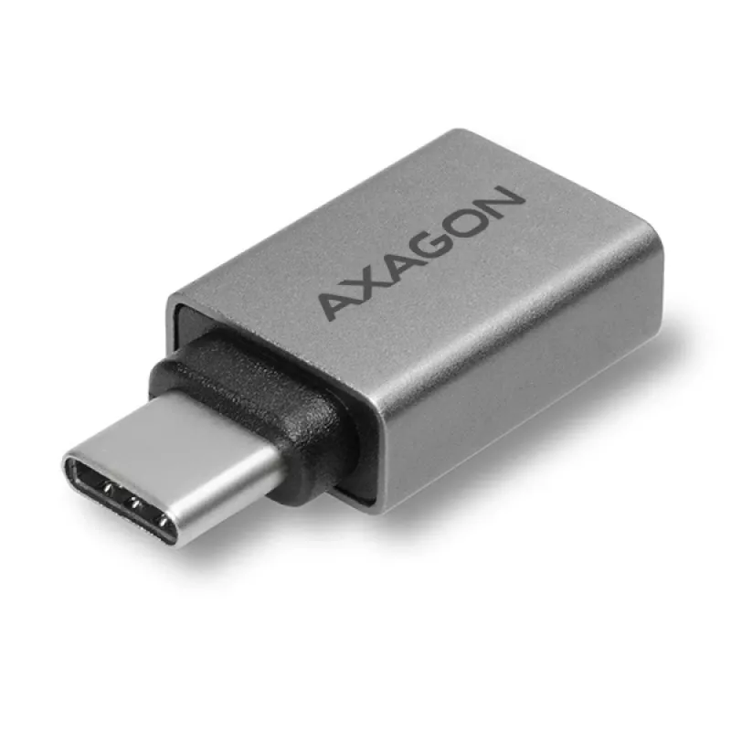 Axagon RUCM-AFA adattatore USB-C (M) -> USB-A (F), USB 3.2 Gen 2, 3A, ALU
