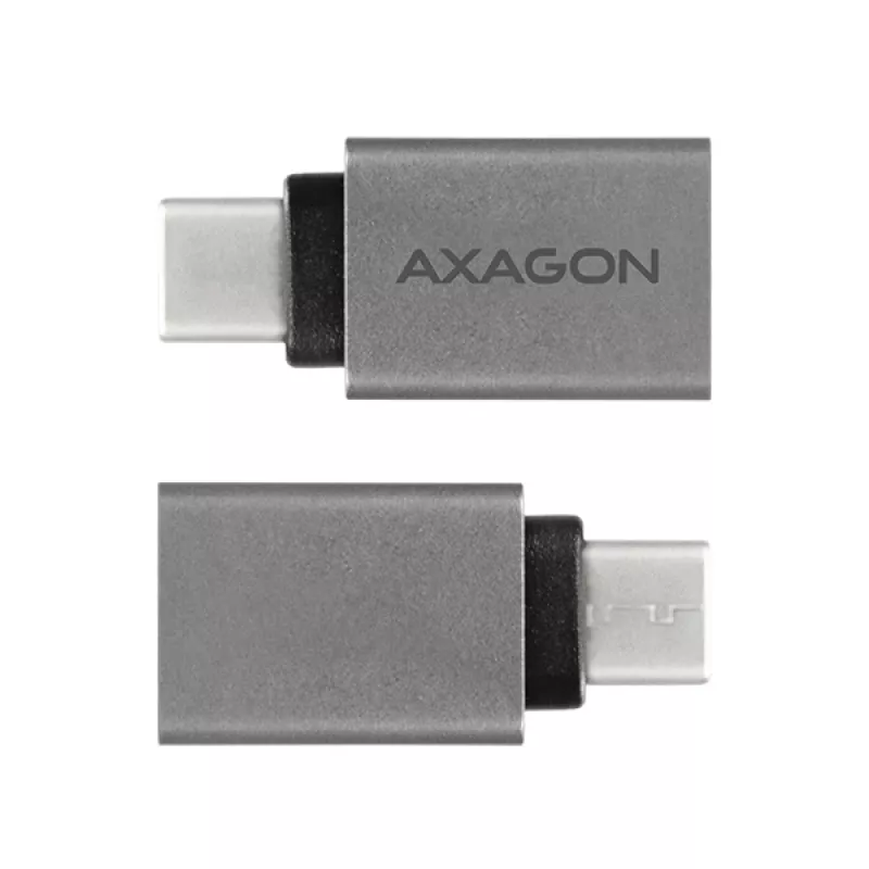 Axagon RUCM-AFA adattatore USB-C (M) -> USB-A (F), USB 3.2 Gen 2, 3A, ALU