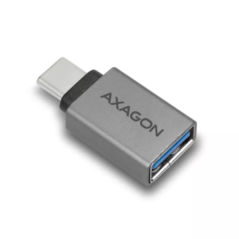 Axagon RUCM-AFA adattatore USB-C (M) -> USB-A (F), USB 3.2 Gen 2, 3A, ALU